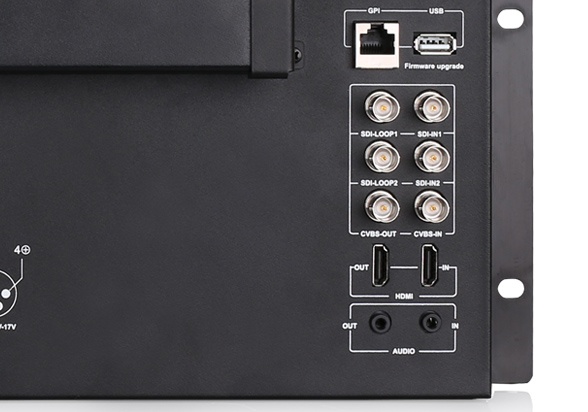 Dual 9-inch FHD Rack LCD Monitor-Rack Mount-SWIT Global Website